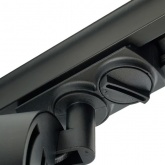 Светильник трековый Feron AL163 под лампу GX53 15W 230V IP40 однофазный черный