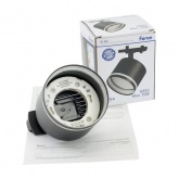 Светильник трековый Feron AL163 под лампу GX53 15W 230V IP40 однофазный черный