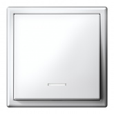 Одноклавишный выключатель с подсветкой SE ArtGallery 10А быстрозажимные клеммы белый