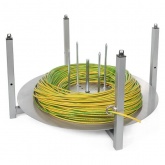 Устройство размотки провода КВТ DR-50 Профи диаметр поворотного стола 480 мм