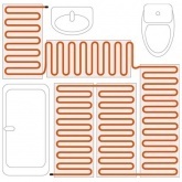 Теплый пол Devi Deviheat 150S (Devimat DSVF-150) 823/900Вт 6,0м2