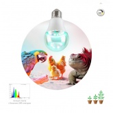 Лампа для птиц и рептилий ЭРА Chicken FITO 9W E27 Dim 0-100% с ближним UVB спектром