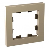 Рамка 1-местная EKF Эпика шампань
