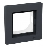 Рамка 1-местная EKF IP44 Эпика графит