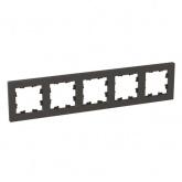 Рамка 5-местная EKF Эпика мокко