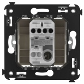 Выключатель одноклавишный в стену DKC Avanti, ванильная дымка