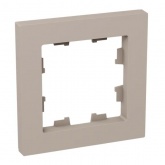 Рамка 1-местная EKF Эпика кремовая