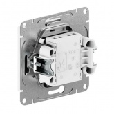 Механизм переключателя 2-клавишного EKF 10А Эпика кремовый