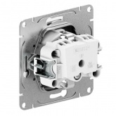 Механизм розетки EKF 2P+E 16А Эпика кремовый