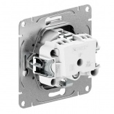 Механизм розетки EKF 2P+E 16А с защитными шторками Эпика кремовый