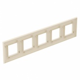 Рамка 10 модуля DKC Avanti ванильная дымка