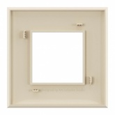 Рамка 2 модуля DKC Avanti ванильная дымка