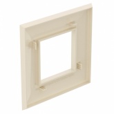 Рамка 2 модуля DKC Avanti ванильная дымка