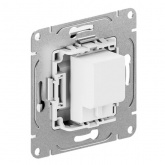 Механизм розетки EKF простой TV 5-862МГц Эпика кремовый