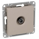 Механизм розетки EKF простой TV 5-862МГц Эпика кремовый