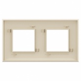 Рамка 4 модуля DKC Avanti ванильная дымка