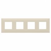 Рамка 8 модуля DKC Avanti ванильная дымка
