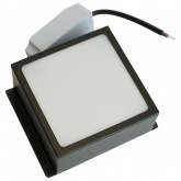 Светильник светодиодный Feron AL254 12W 4000K 960Lm 110° черный, грильято 89x89 мм с драйвером