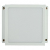 Светильник светодиодный Feron AL254 12W 6500K 960Lm 110° белый, грильято 89x89 мм с драйвером