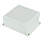 Светильник светодиодный Feron AL254 12W 6500K 960Lm 110° белый, грильято 89x89 мм с драйвером