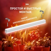 Светильник светодиодный для растений ФИТО ЭРА 18W PFR GR полного спектра 573x22x34,5mm