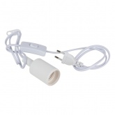 Светильник для растений ЭРА FITO-Holder E27 1.5 м с проводом и выключателем для фитоламп