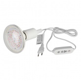 Светильник для растений ЭРА Time Holder E27 3 м с проводом и таймером для фитоламп с цоколем Е27