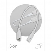 Кабель соединительный для FITO светильника ЭРА FT-C5-С6-0,5 0,5 м 3pin мама-папа IP20