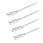 Разветвитель сетевой для FITO светильников ЭРА 4х IEC C7 2pin 2m подключения 4 светильников