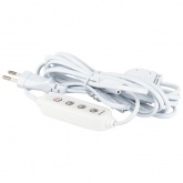 Разветвитель сетевой для FITO светильников ЭРА 3х IEC C7 2pin 2m+timer на 3 точки с таймером 4/8/12h