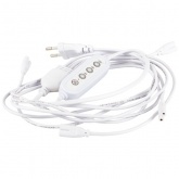 Разветвитель сетевой для FITO светильников ЭРА 4х IEC C7 2pin 2m+timer на 4 точки с таймером 4/8/12h