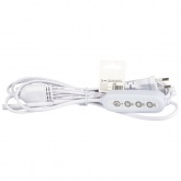 Разветвитель сетевой для FITO светильников ЭРА 5х IEC C7 2pin 2m+timer на 5 точек с таймером 4/8/12h