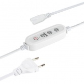 Таймер для фитосветильника ЭРА FITO-LINETIME 2-pin 9/12/15 H с проводом 1,5 м, мощность до 150W