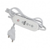 Таймер для фитосветильника ЭРА FITO-LINETIME 3-pin 9/12/15 H с проводом 1,5 м, мощность до 150W