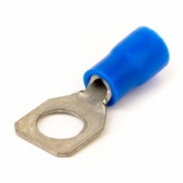 Наконечник DKC НКИ с отверстием под винт и изолир.фланцем 1,5-2,5мм 6,2мм [уп.100шт] синий