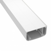 Кабель-канал DKC In-liner Front с боковой и фронтальной крышками 90х50 с перегородкой (кабельный короб)