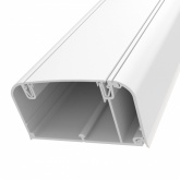 Кабель-канал DKC In-liner Front с боковой и фронтальной крышками 90х50 с перегородкой (кабельный короб)