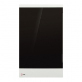 Шкаф мультимедийный комбинированный навесной ЭРА MultiBox bs-24s 2x12 модулей пластиковый IP41