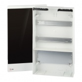 Шкаф мультимедийный комбинированный навесной ЭРА MultiBox bs-24s 2x12 модулей пластиковый IP41