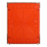 Шкаф мультимедийный комбинированный встраиваемый ЭРА MultiBox bs-12f 12 модулей пластиковый IP40