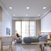 Светильник светодиодный квадратный ЭРА LED 2-12 12W 220V 6500K 5055398685273