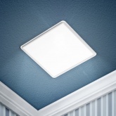 Светильник светодиодный квадрат встраиваемый ЭРА LED 6-20-4K/1 регулируемый 20W 4000K 220V панель