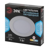 Светодиодный светильник ЭРА LED 1-9-4K 9W 220V 4000K круглый 5055398664513