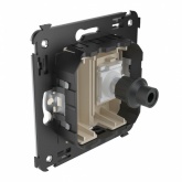 Розетка TV DKC Avanti одиночная в стену, ванильная дымка