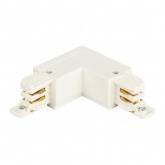 Коннектор для трехфазного шинопровода ЭРА STR-30-W-CN-LI типа LI угловой внутренний белый