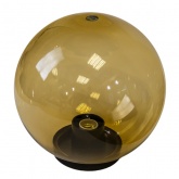 Светильник садово-парковый ЭРА НТУ 01-100-353 шар золотистый D350mm Е27