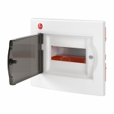 Щиток встраиваемый DKC RAM base 8м прозрачная дверь IP41 белый