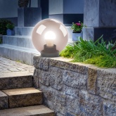 Светильник садово-парковый ЭРА НТУ 01-60-205 шар дымчатый D200mm Е27