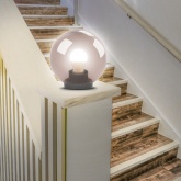 Светильник садово-парковый ЭРА НТУ 01-150-405 шар дымчатый D400mm Е27