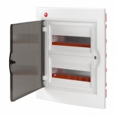 Щиток встраиваемый DKC RAM base 24м (2х12) прозрачная дверь IP41 белый